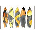 Picture of Colorful Surfboards _GroupedProduct_Rectangle_Landscape_Canvas_Framed_