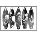 Picture of B&W Surfboards _GroupedProduct_Rectangle_Landscape_Canvas_Framed_