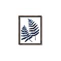 Picture of Two Blue Ferns _GroupedProduct_Rectangle_Portrait_Canvas_Framed_