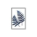 Picture of Two Blue Ferns _GroupedProduct_Rectangle_Portrait_Canvas_Framed_