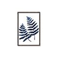 Picture of Two Blue Ferns _GroupedProduct_Rectangle_Portrait_Canvas_Framed_