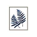 Picture of Two Blue Ferns _GroupedProduct_Rectangle_Portrait_Canvas_Framed_