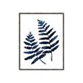 Picture of Two Blue Ferns _GroupedProduct_Rectangle_Portrait_Canvas_Framed_