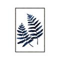 Picture of Two Blue Ferns _GroupedProduct_Rectangle_Portrait_Canvas_Framed_