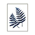 Picture of Two Blue Ferns _GroupedProduct_Rectangle_Portrait_Canvas_Framed_