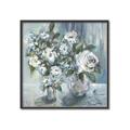 Picture of Shades of Blue _GroupedProduct_Square_Canvas_Framed_