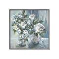 Picture of Shades of Blue _GroupedProduct_Square_Canvas_Framed_
