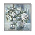 Picture of Shades of Blue _GroupedProduct_Square_Canvas_Framed_