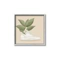 Picture of Plant Shoe Beige _GroupedProduct_Square_Canvas_Framed_