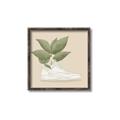 Picture of Plant Shoe Beige _GroupedProduct_Square_Canvas_Framed_