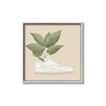 Picture of Plant Shoe Beige _GroupedProduct_Square_Canvas_Framed_