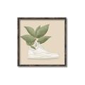 Picture of Plant Shoe Beige _GroupedProduct_Square_Canvas_Framed_