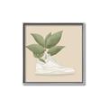Picture of Plant Shoe Beige _GroupedProduct_Square_Canvas_Framed_