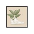 Picture of Plant Shoe Beige _GroupedProduct_Square_Canvas_Framed_