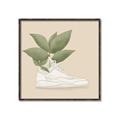 Picture of Plant Shoe Beige _GroupedProduct_Square_Canvas_Framed_