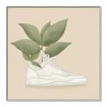 Picture of Plant Shoe Beige _GroupedProduct_Square_Canvas_Framed_