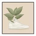 Picture of Plant Shoe Beige _GroupedProduct_Square_Canvas_Framed_
