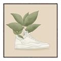 Picture of Plant Shoe Beige _GroupedProduct_Square_Canvas_Framed_