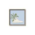 Picture of Plant Shoe Blue II _GroupedProduct_Square_Canvas_Framed_
