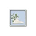 Picture of Plant Shoe Blue II _GroupedProduct_Square_Canvas_Framed_