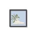 Picture of Plant Shoe Blue II _GroupedProduct_Square_Canvas_Framed_
