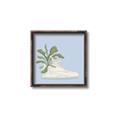 Picture of Plant Shoe Blue II _GroupedProduct_Square_Canvas_Framed_