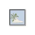 Picture of Plant Shoe Blue II _GroupedProduct_Square_Canvas_Framed_