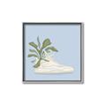 Picture of Plant Shoe Blue II _GroupedProduct_Square_Canvas_Framed_