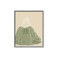 Picture of Green Fashion _GroupedProduct_Rectangle_Portrait_Canvas_Framed_