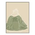 Picture of Green Fashion _GroupedProduct_Rectangle_Portrait_Canvas_Framed_