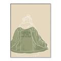 Picture of Green Fashion _GroupedProduct_Rectangle_Portrait_Canvas_Framed_