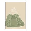 Picture of Green Fashion _GroupedProduct_Rectangle_Portrait_Canvas_Framed_