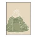 Picture of Green Fashion _GroupedProduct_Rectangle_Portrait_Canvas_Framed_