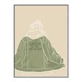 Picture of Green Fashion _GroupedProduct_Rectangle_Portrait_Canvas_Framed_