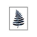 Picture of Blue Fern _GroupedProduct_Rectangle_Portrait_Canvas_Framed_