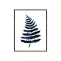 Picture of Blue Fern _GroupedProduct_Rectangle_Portrait_Canvas_Framed_