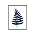 Picture of Blue Fern _GroupedProduct_Rectangle_Portrait_Canvas_Framed_