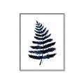 Picture of Blue Fern _GroupedProduct_Rectangle_Portrait_Canvas_Framed_