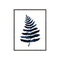 Picture of Blue Fern _GroupedProduct_Rectangle_Portrait_Canvas_Framed_
