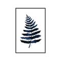 Picture of Blue Fern _GroupedProduct_Rectangle_Portrait_Canvas_Framed_