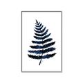 Picture of Blue Fern _GroupedProduct_Rectangle_Portrait_Canvas_Framed_