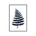 Picture of Blue Fern _GroupedProduct_Rectangle_Portrait_Canvas_Framed_