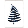Picture of Blue Fern _GroupedProduct_Rectangle_Portrait_Canvas_Framed_