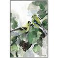 Picture of Birds in the Braches _GroupedProduct_Rectangle_Portrait_Canvas_Framed_