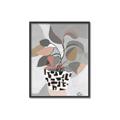 Picture of Color Block Plants I  _GroupedProduct_Rectangle_Portrait_Canvas_Framed_