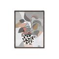 Picture of Color Block Plants I  _GroupedProduct_Rectangle_Portrait_Canvas_Framed_