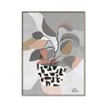 Picture of Color Block Plants I  _GroupedProduct_Rectangle_Portrait_Canvas_Framed_
