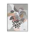 Picture of Color Block Plants I  _GroupedProduct_Rectangle_Portrait_Canvas_Framed_
