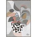 Picture of Color Block Plants I  _GroupedProduct_Rectangle_Portrait_Canvas_Framed_