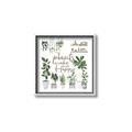 Picture of Plants make me a happy _GroupedProduct_Square_Canvas_Framed_